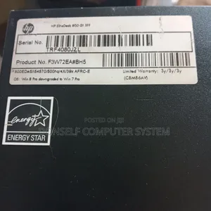 Desktop Computer HP Pavilion 570 8GB Intel Core i5 HDD 500GB