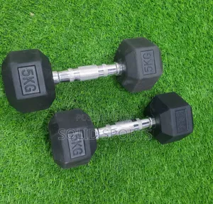 5 Kg Hexagon Dumbbell Payment on Delivery