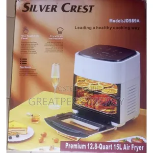 Silver Crest Premium 12-8 Quart 15liter Air Fryer