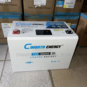 Cworth 12v/300ah/3.84kwh Lithium Battery