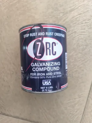 ZRC Galvanizing Compound for Iron and Steel (6lbs/2.72kg)