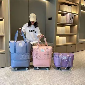 Adjustable Travelling Bag With Roller