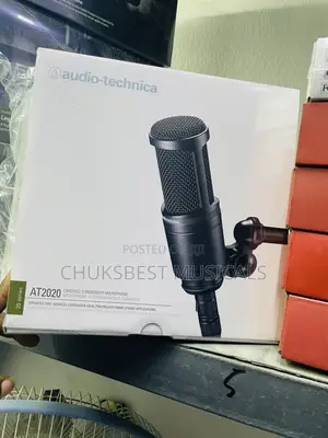 Audio-Technica At2020 Cardioid Condenser Microphone