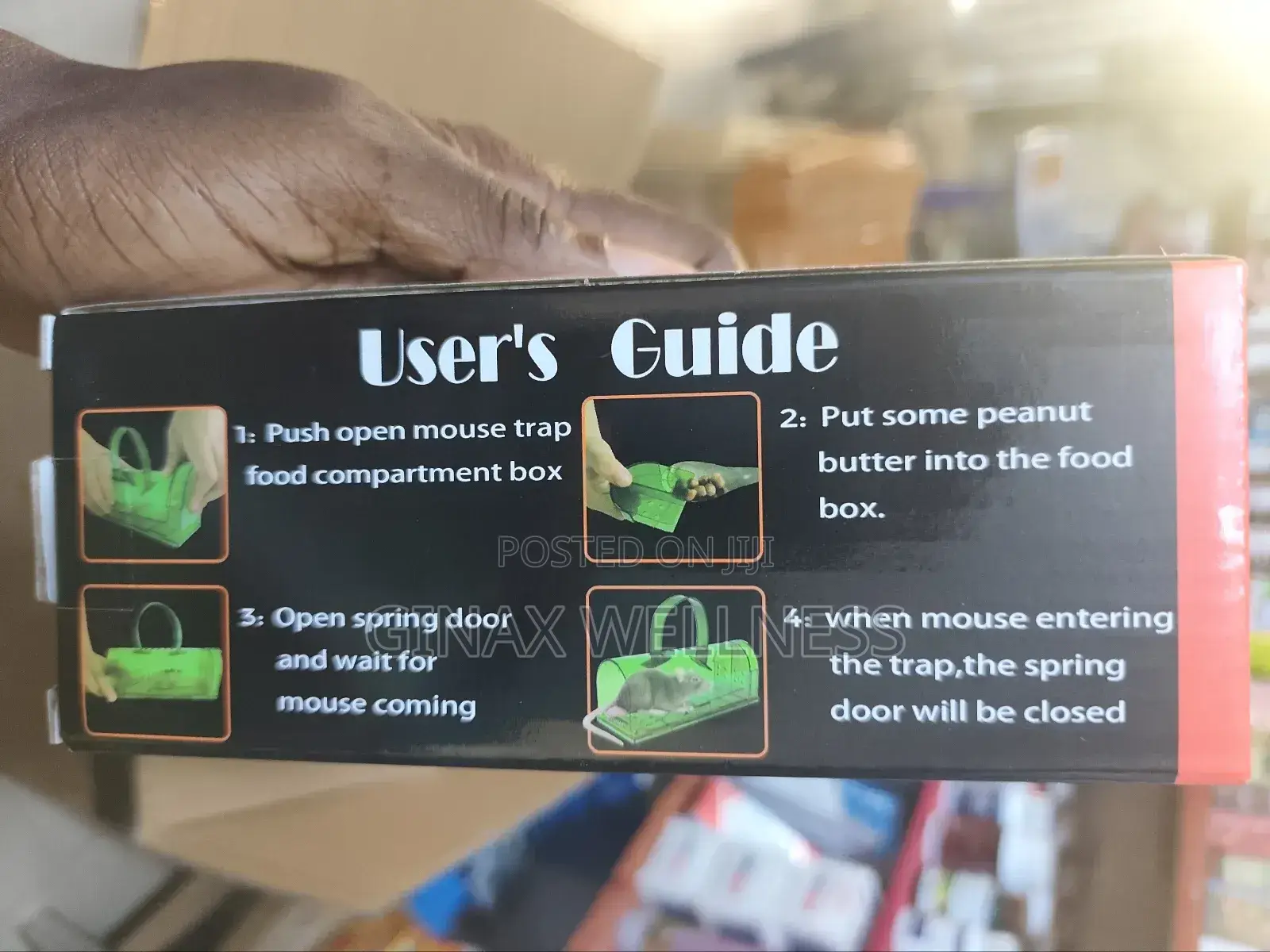 Reusable Mouse and Rat Traps With Handle