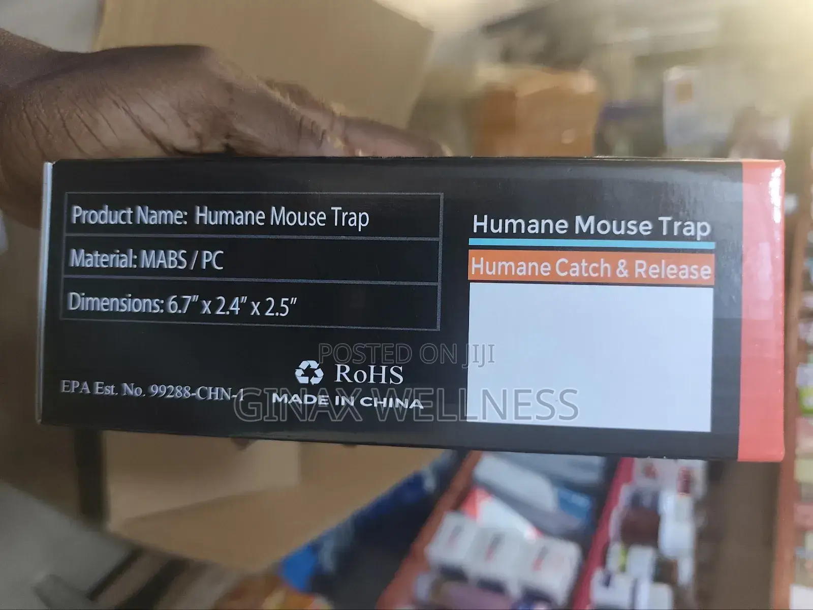 Reusable Mouse and Rat Traps With Handle