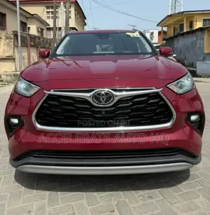 Toyota Highlander Platinum 2021 Red