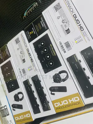 Complete M-Track Duo Hd M Audio Complete Studio Set