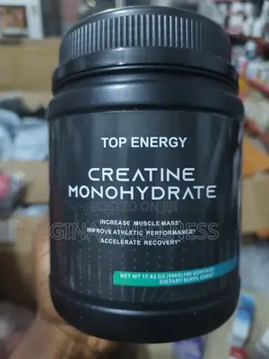 Top Energy Creatine Monohydrate Powder for Strength Training (500gram)