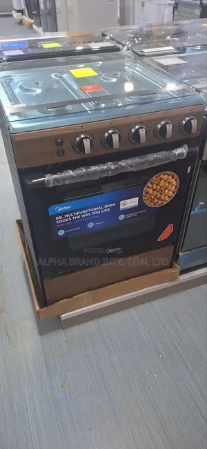 Midea 6060 Wood Design 4+0 Gas