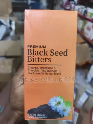 Premium Black Seed Bitters for Body Cleanse and Energy (473ml)