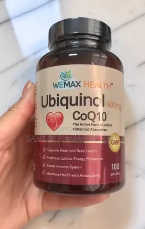 Wemax Health Ubiquinol Coq10 400mg- 100softgel
