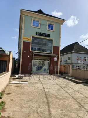 A Block of 4 Units of Hall/Show Rooms With at Elepe Oshotta Ikorodu.