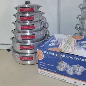 6pcs Pot Set(Aluminium Polish)