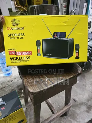Boom Best Speaker Wireless Ln5016 With 2 Microphone High Quality