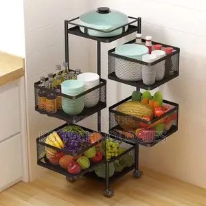 6 Layers Rotating Multi Purpose Rack