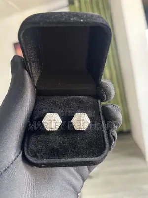 Quality Cross Platinum Plated Gold Silver Studs Earring Cz Earring