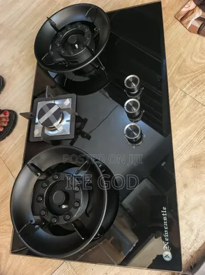 Original Newcastle Inbuilt Cabinet Flips Up 3 Burners Gas Cooker Hob