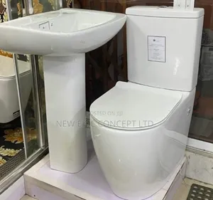 Executive High Quality England Toilet Seat With Wash Hand Basin