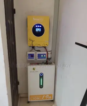 15kwh Lithium Battery Full Setup/ 6kva Inverter/ 12pics 600w Panels