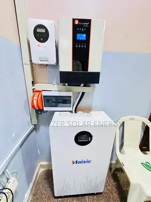 15kwh Haisic Battery Full Setup With 5kva Inverter/ 12pics of 600w