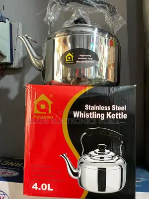 Original Stainless Steel Whistling Kettle 4ltrs
