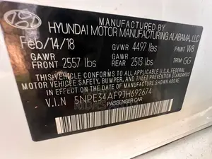 Hyundai Sonata 2018 White
