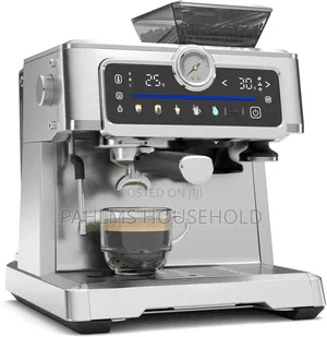 Lexical Commercial Espresso Coffee Machine Wit Built-in Coffee Grinder