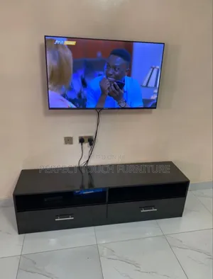 Black T.V Stand
