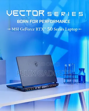New Laptop MSI Vector 16 HX AI A2XWIG 64GB Intel Core Ultra 9 SSD 2T