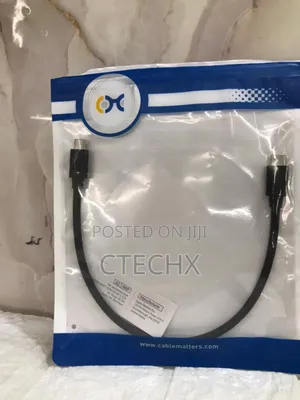40gbps Thunderbolt 4 Cable With Video 240w Charging Usb C 0.3m