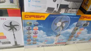 Qasa Curvy 18 Inches Rechargeable Fan