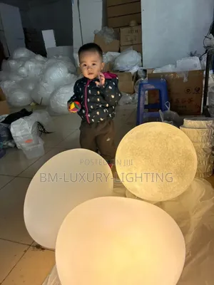 Eggshaped , Moonshaped Floor Lamps ,