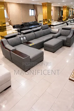 Premium Executive L-Shape Sofa Set – Modern Luxury Design