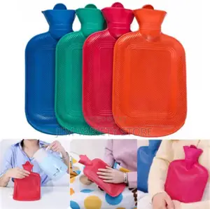 Reusable Cold/Hot Thick Rubber Water Bottle Bag