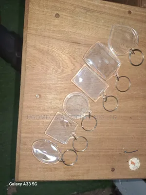 Acrylic / Transparent Key Holder by 100pcs