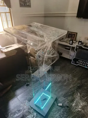 High Quality Imported Unbreakable Acrylic Pulpit With Led Light.