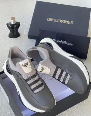 Original Emporio Armani Slip Ons Sneakers