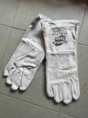 Leather Safety Hand Gloves