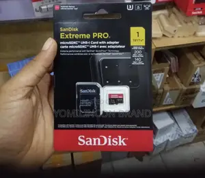 Sandisk 1tb Extreme Microsdxc Uhs-I Memory Card With Adapter