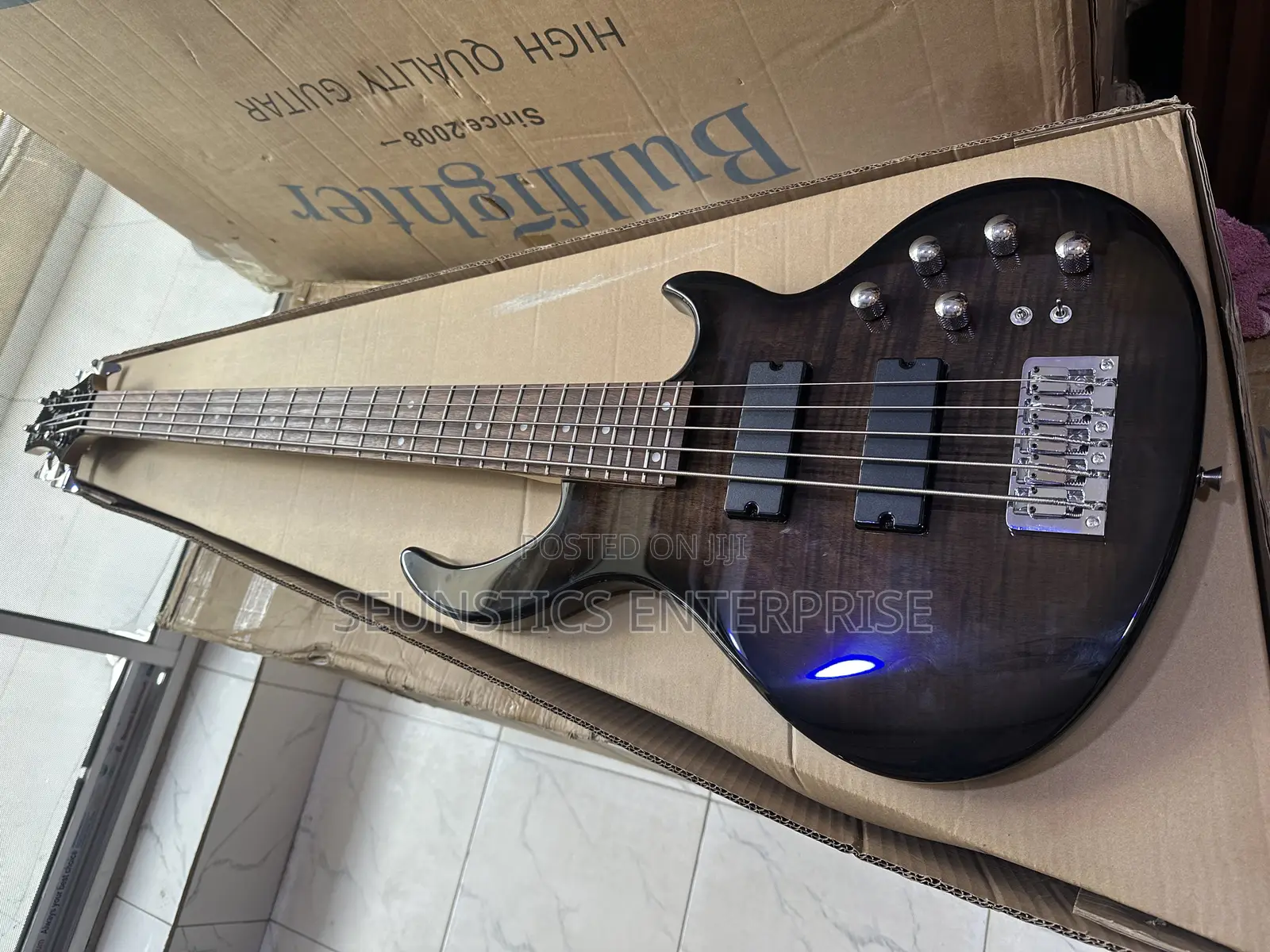 Quality Stringberg Five String Active Bass Guitar (Horizon Series)