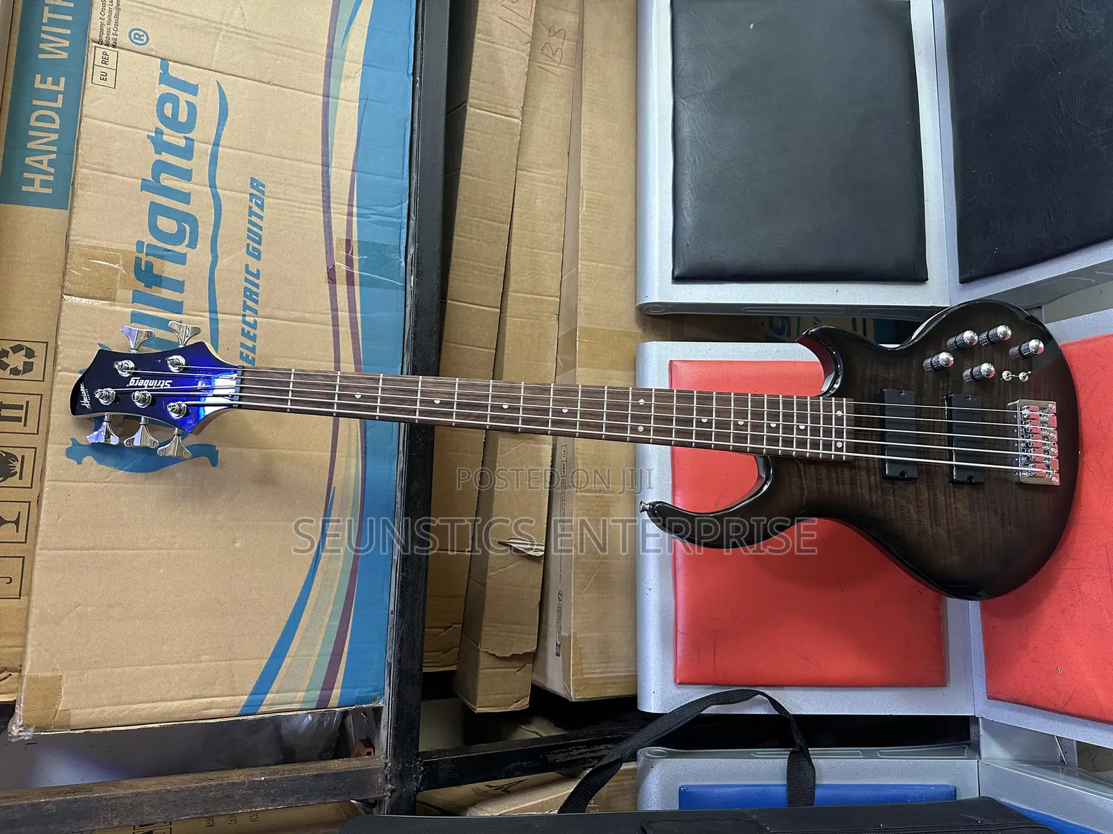 Quality Stringberg Five String Active Bass Guitar (Horizon Series)