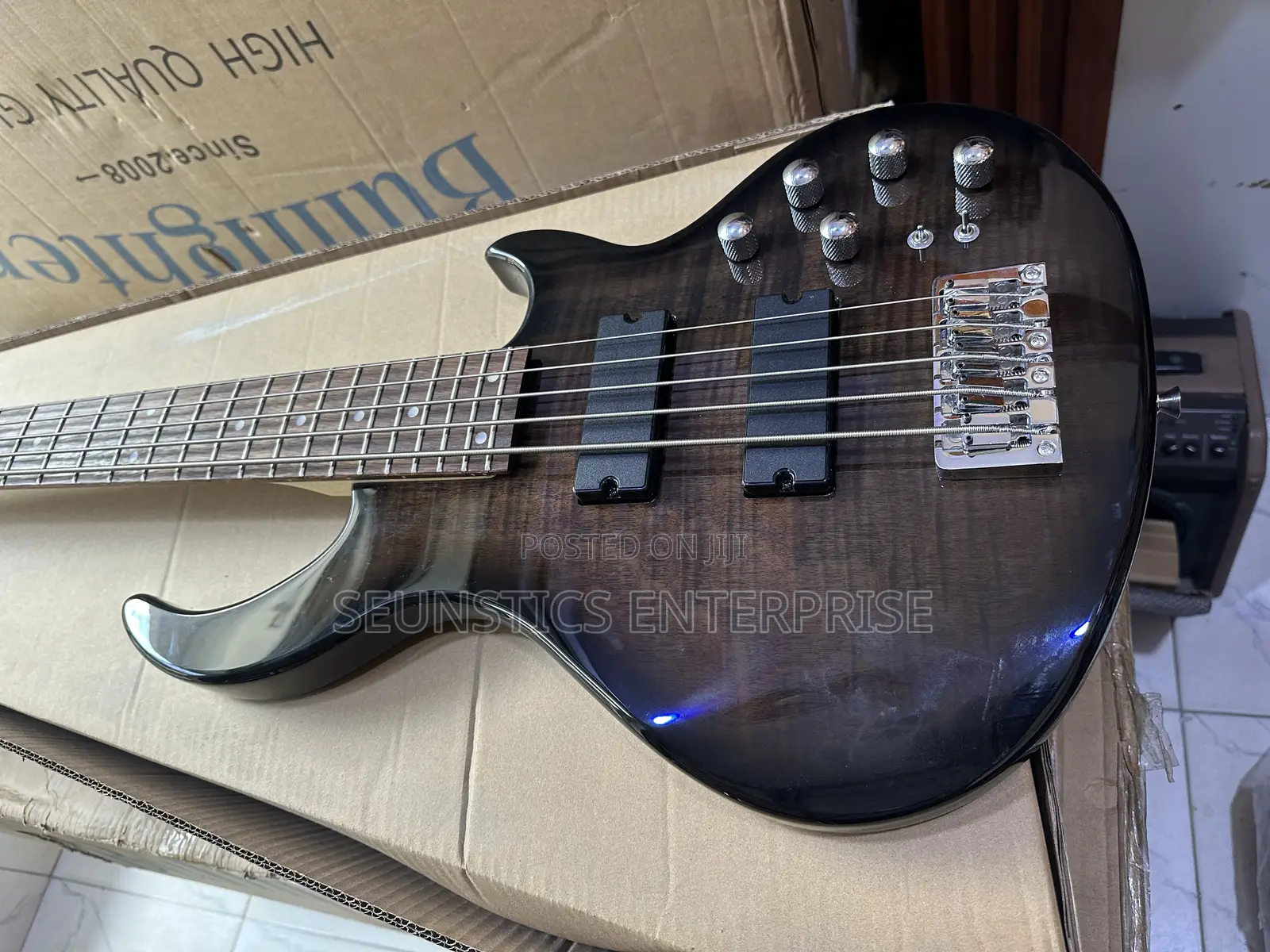Quality Stringberg Five String Active Bass Guitar (Horizon Series)