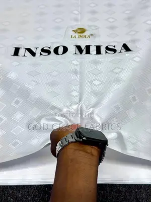 100% Cotton Swiss Inso Misa Guinea Brocade