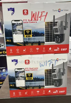 Vinnext V380 Pro PTZ Dual Lens Solar Camera