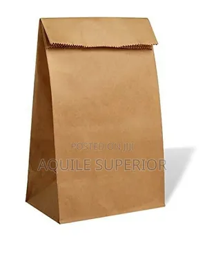 Brown A4 Medium Craft Paper Bag,No Handle,110gsm,No Print