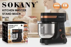 By 2(276) Sokany 6.0 Liters Stand Mixer