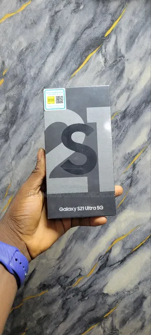 New Samsung Galaxy S21 Ultra 5G 128 GB Black