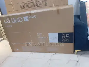 Lg 85 Inches Smart Tv Crystal Clear Display