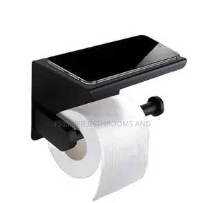 Executive Tissue Holder Black and Silver