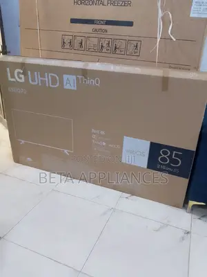 Lg 85” Smart Tv HDR Enhanced Viewing